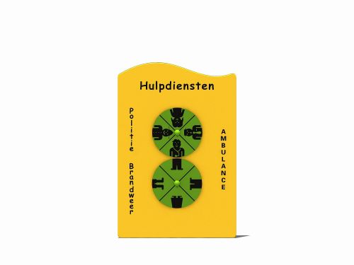 Spel paneel hulpdiensten