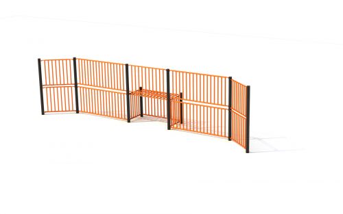 VBW-mini goal metaal